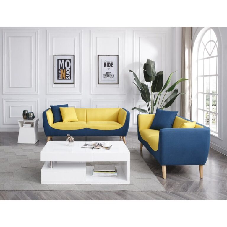 Two Seater Wooden Sofa Set For Home - Furnishiaa -  - 