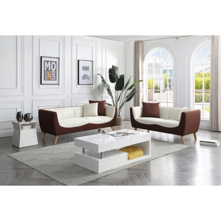 Two Seater Wooden Sofa Set For Home - Furnishiaa -  - 