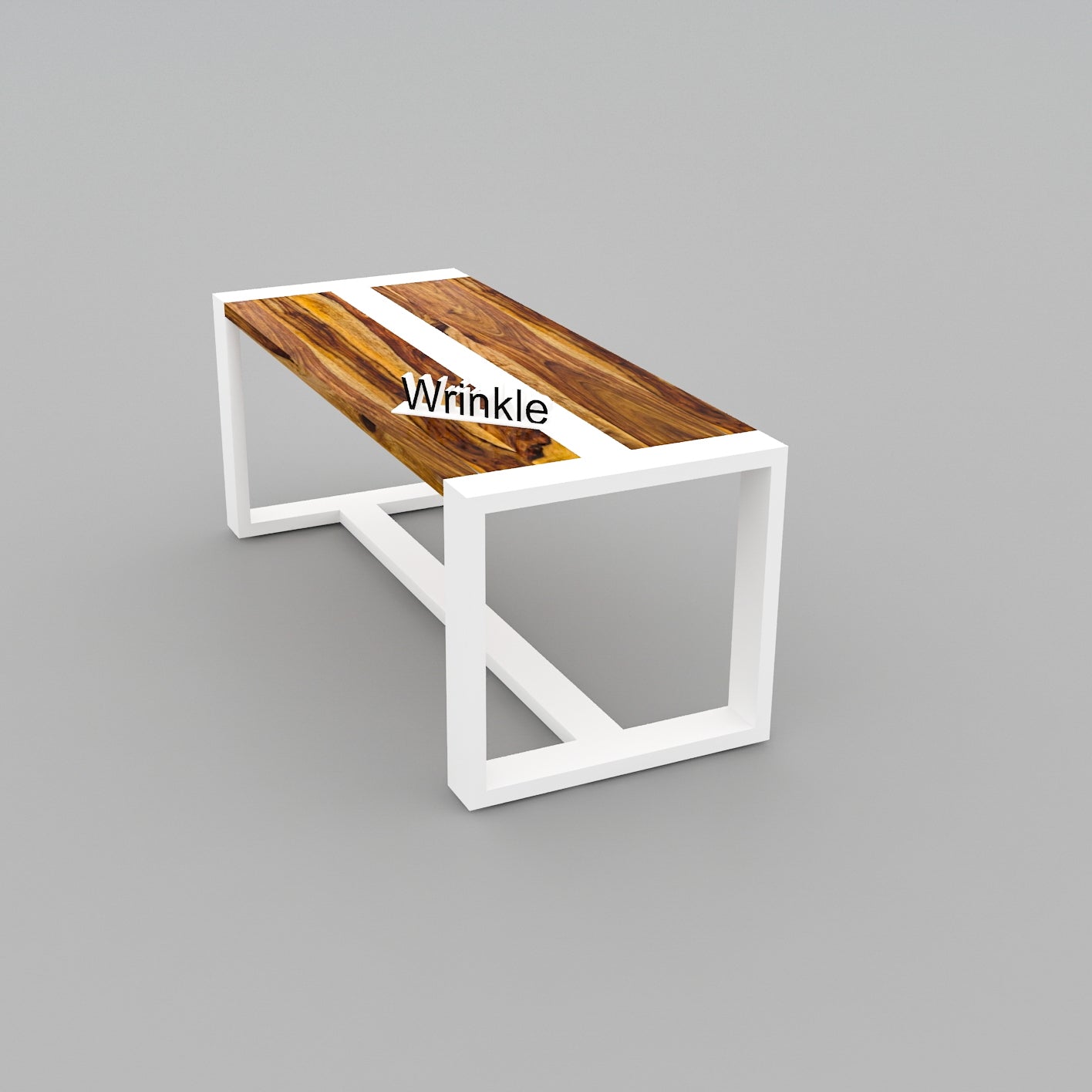 Unique Wood & Metal Coffee Table for Living room - Furnishiaa -  - 