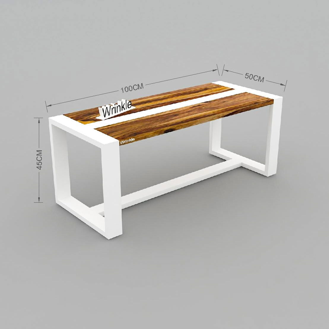 Unique Wood & Metal Coffee Table for Living room - Furnishiaa -  - 