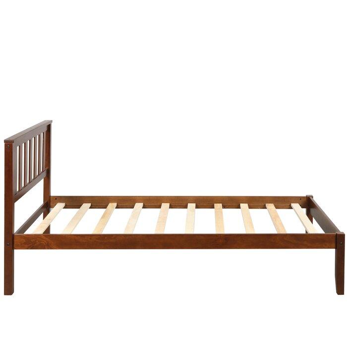 Vintage Wood Simple Wooden Bed - Furnishiaa -  - 