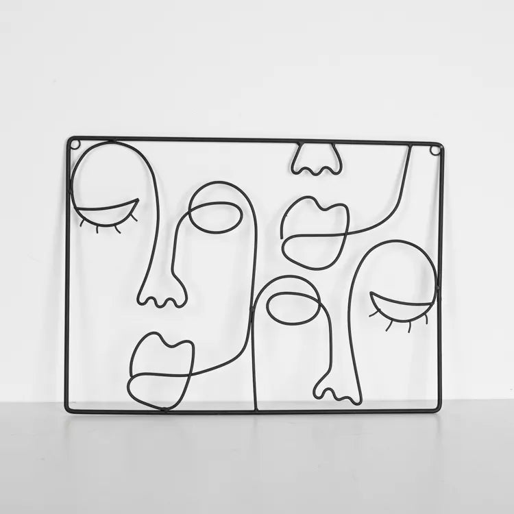 Women Face Lip 1 Piece Wall Hanging Wall Art for Home & Décor - Furnishiaa -  - 