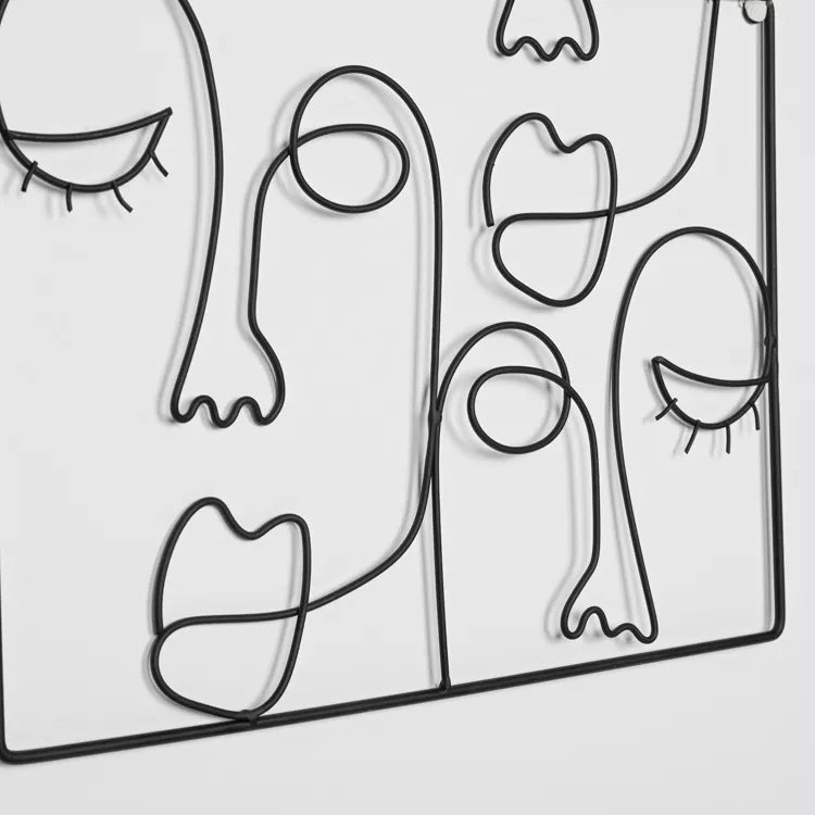 Women Face Lip 1 Piece Wall Hanging Wall Art for Home & Décor - Furnishiaa -  - 