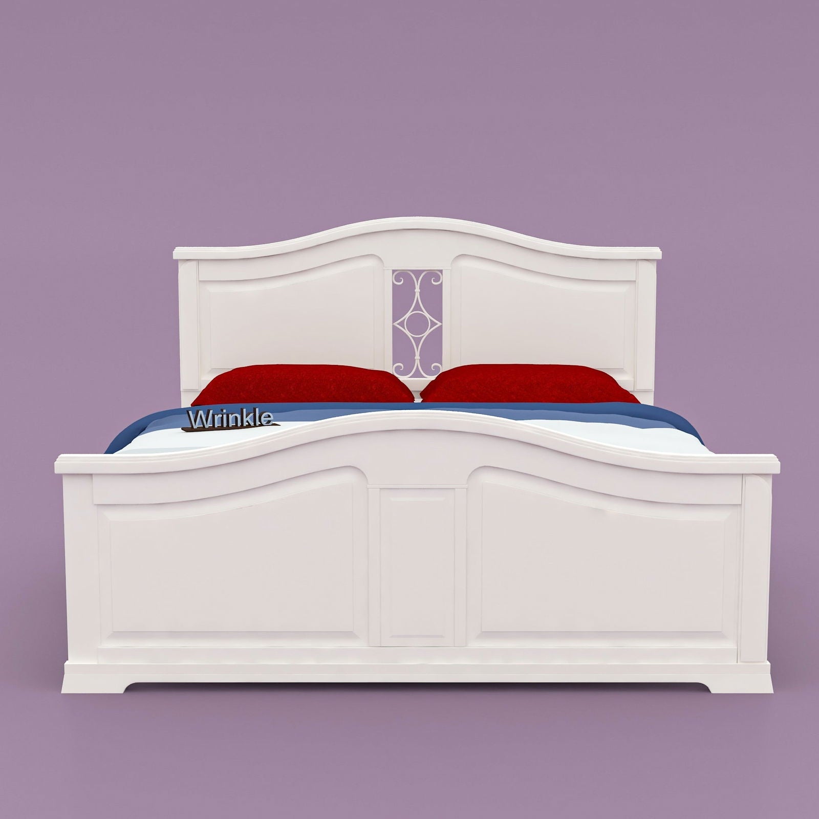 WoodCraft Beautiful Minimal Design Wooden Bed - Furnishiaa -  - 