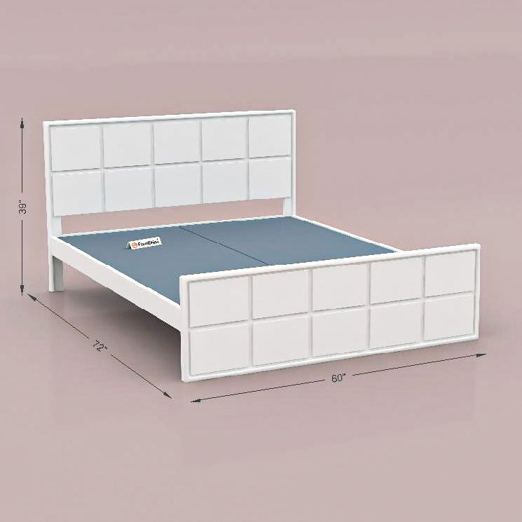 WoodCraft Blocks Minimal Wooden Bed - Furnishiaa -  - 