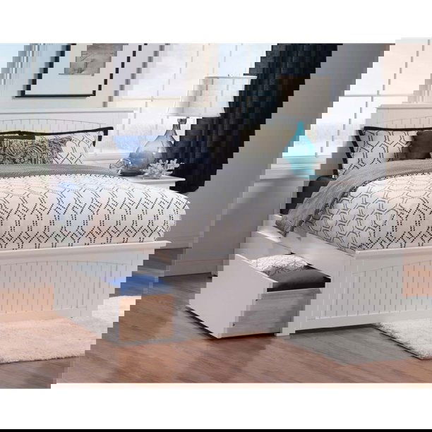 WoodCraft European Design Storage Bed - Furnishiaa -  - 