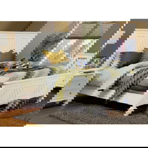 WoodCraft Minimal Simple Design Wooden Bed - Furnishiaa -  - 