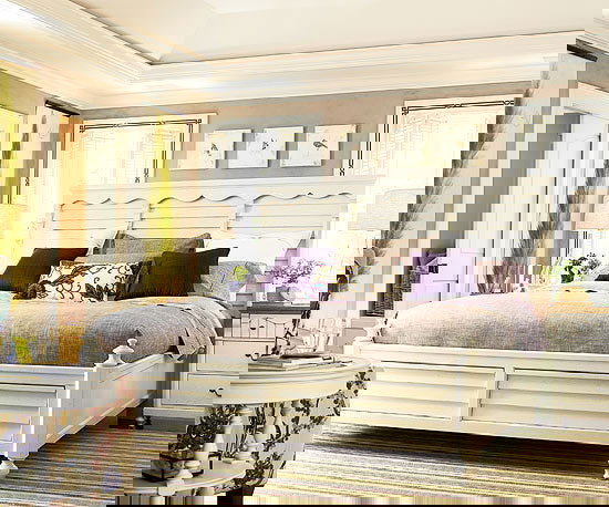 WoodCraft Royal Majestic Wooden Bed - Furnishiaa -  - 