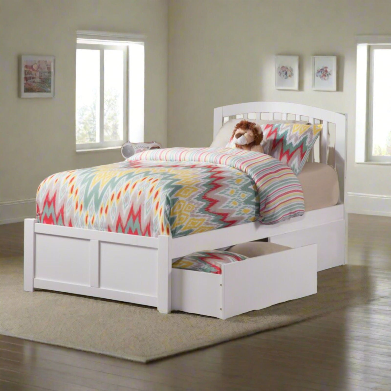 WoodCraft Standard Storage Bed - Furnishiaa -  - 