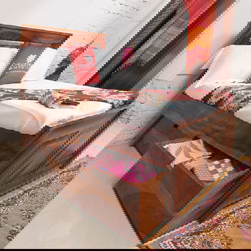 WoodCraft Two Box Storage Bed - Furnishiaa -  - 