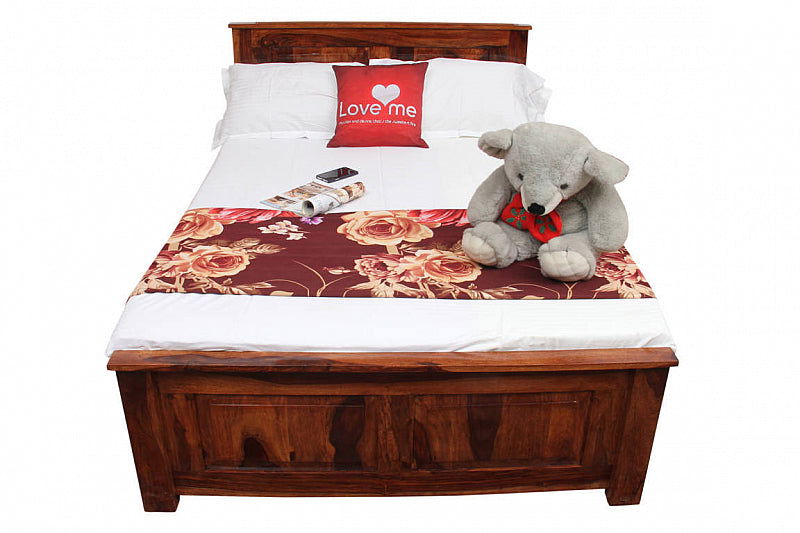 WoodCraft Two Box Storage Bed - Furnishiaa -  - 