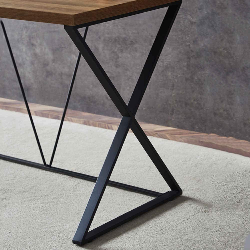 WoodHeaven Essential Wooden Office/Computer/Study Table with X Legs - Furnishiaa -  - 