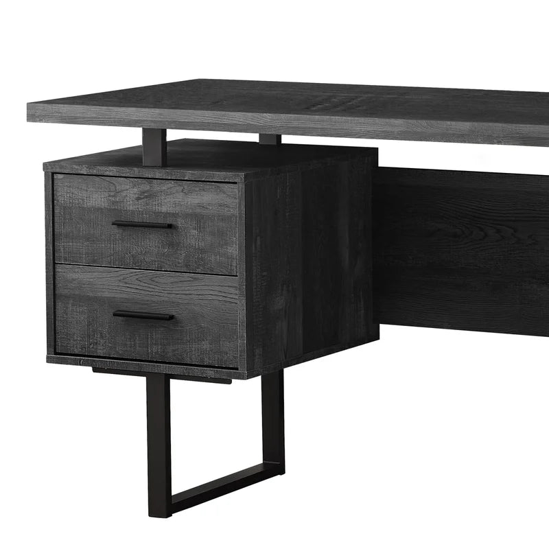 WoodHeaven Modern Wooden Office/Computer/Study Table with Floating Drawers - Furnishiaa -  - 