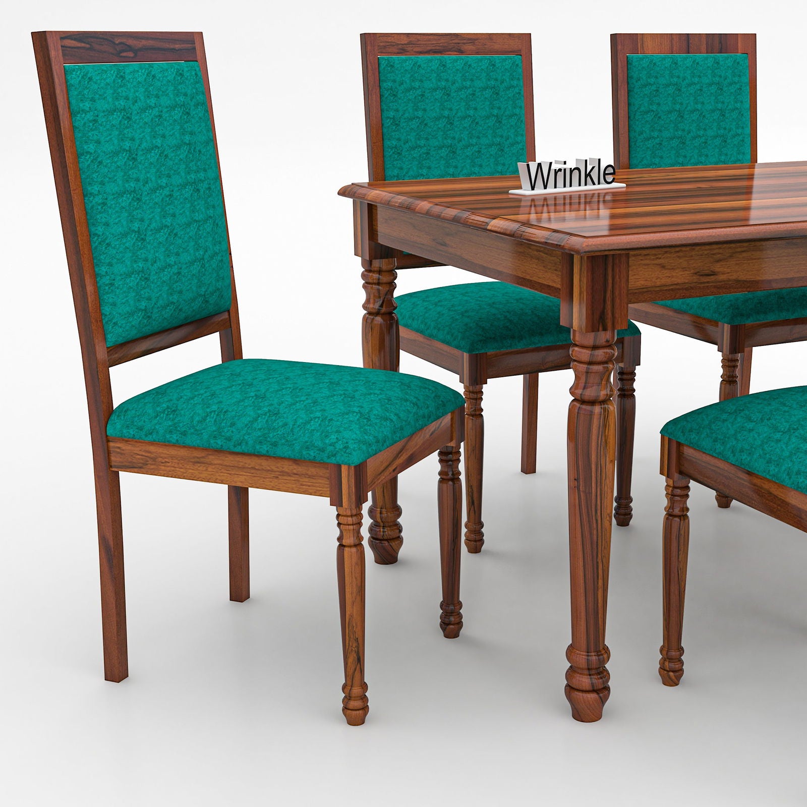WoodPlank Simple 6 Seater Dining Table - Furnishiaa -  - 