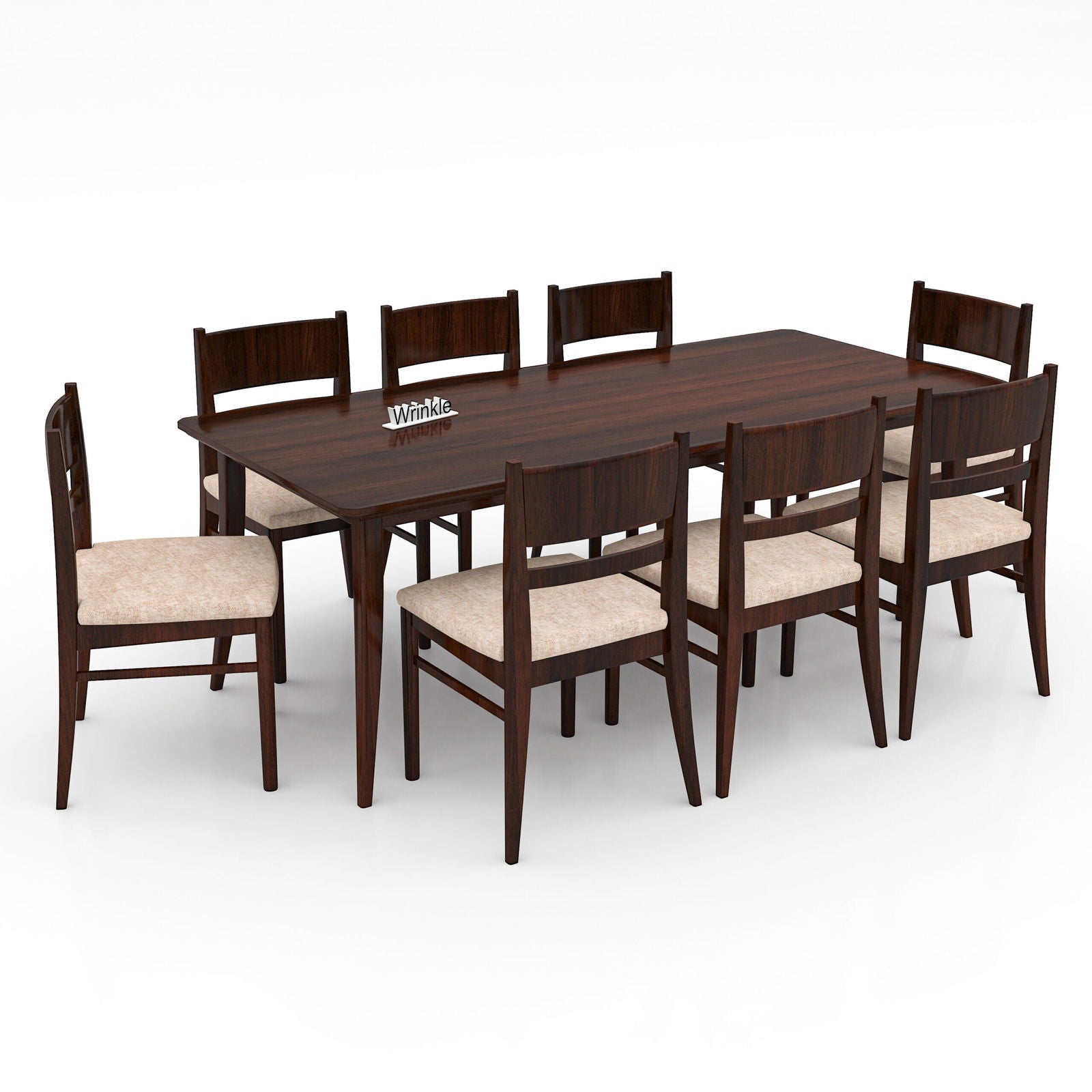 WoodPlank Stylish 8 Seater Dining Table - Furnishiaa -  - 