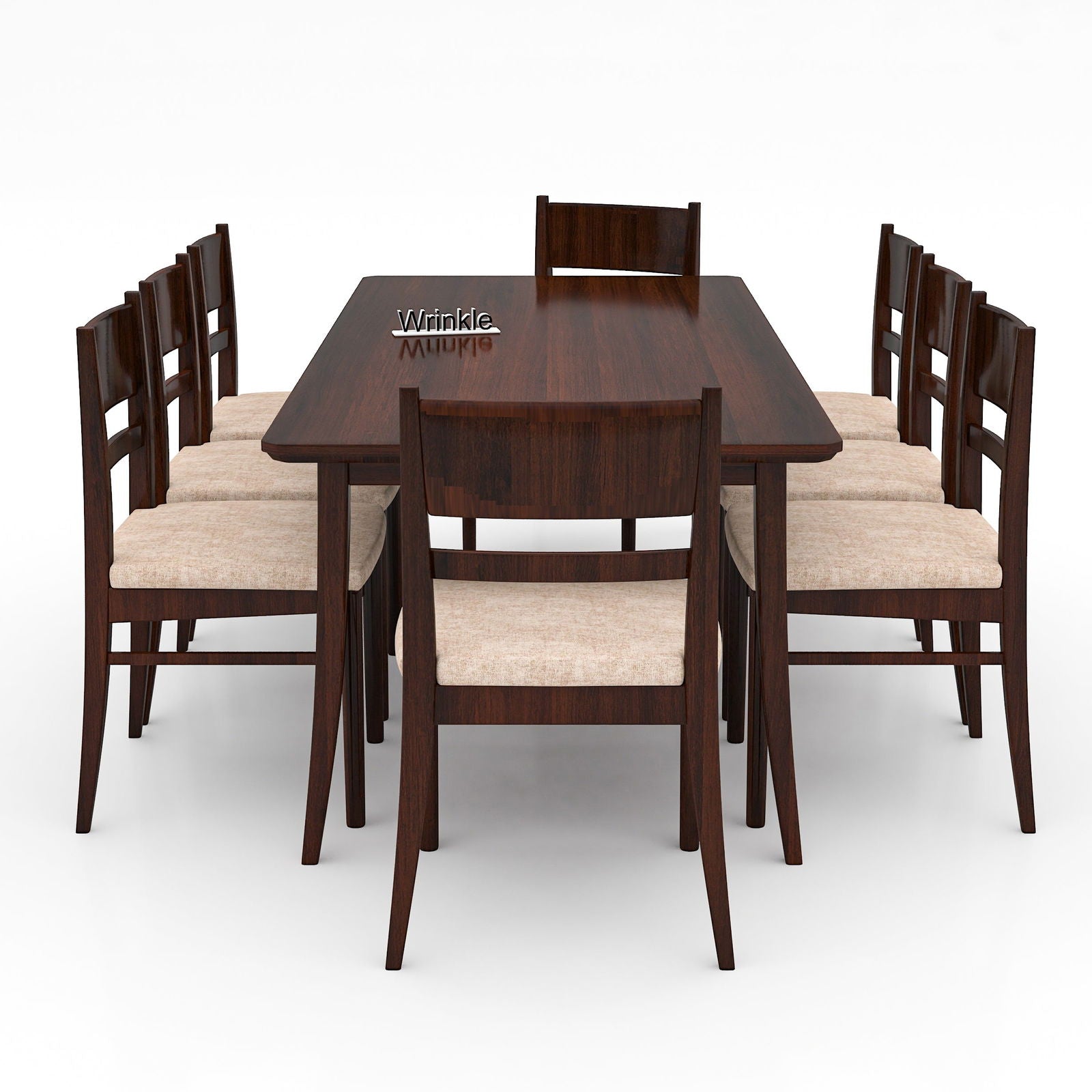 WoodPlank Stylish 8 Seater Dining Table - Furnishiaa -  - 
