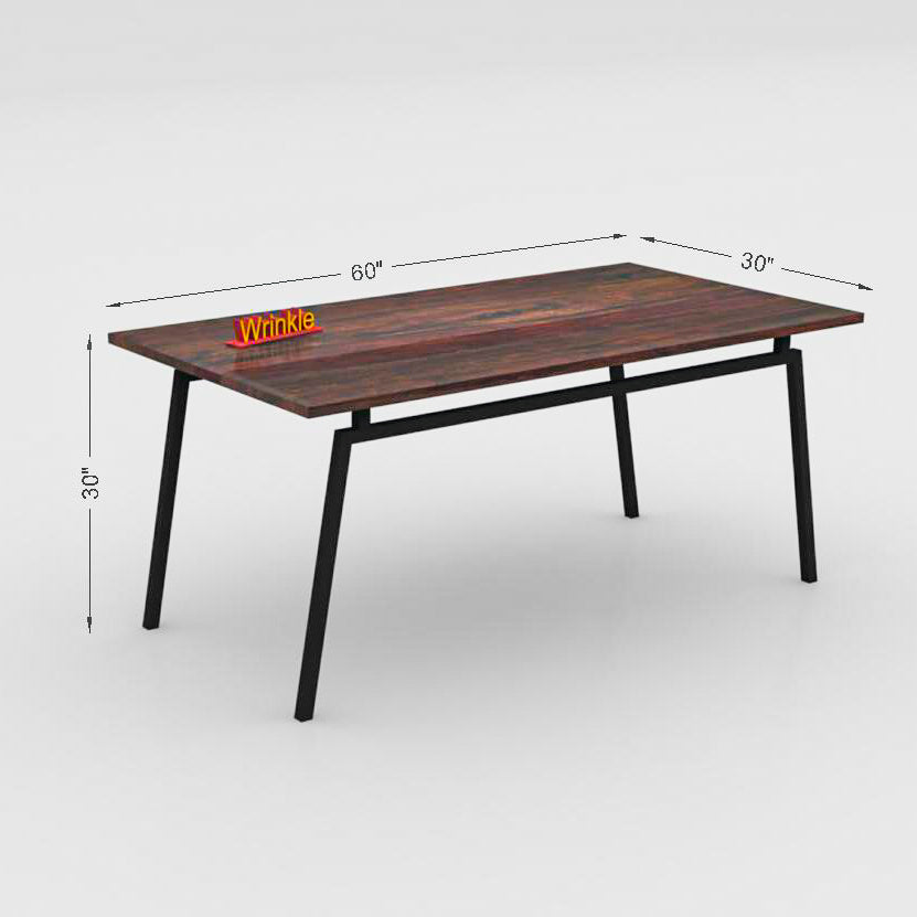 Woodplank Minimal 6 Seater Dining Table - Furnishiaa -  - 