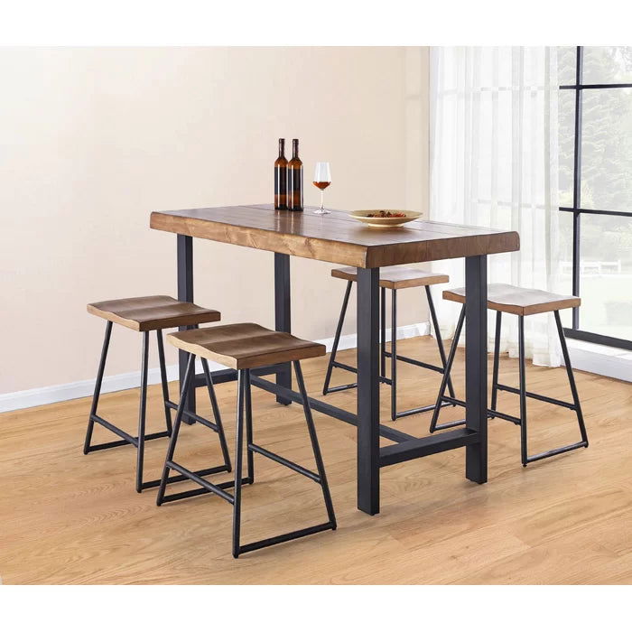 Woodplank Modern 4 Seater Dining Table - Furnishiaa -  - 