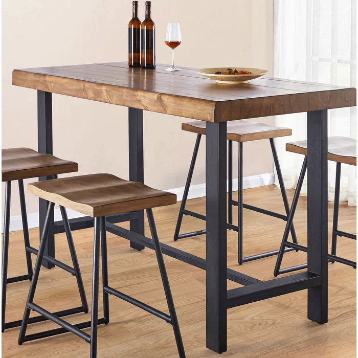 Woodplank Modern 4 Seater Dining Table - Furnishiaa -  - 