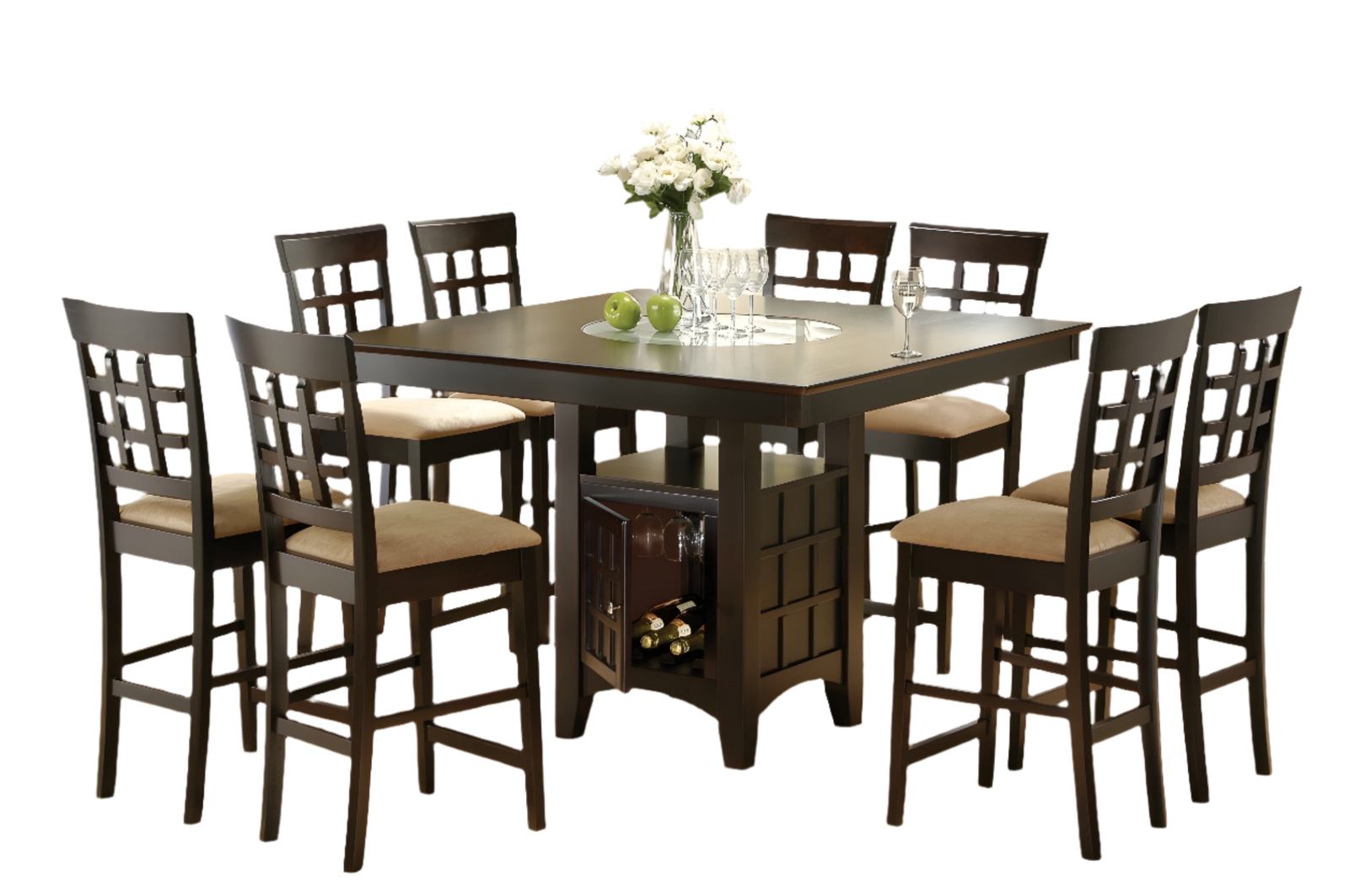Woodplank Winebox 8 Seater Dining Table - Furnishiaa -  - 