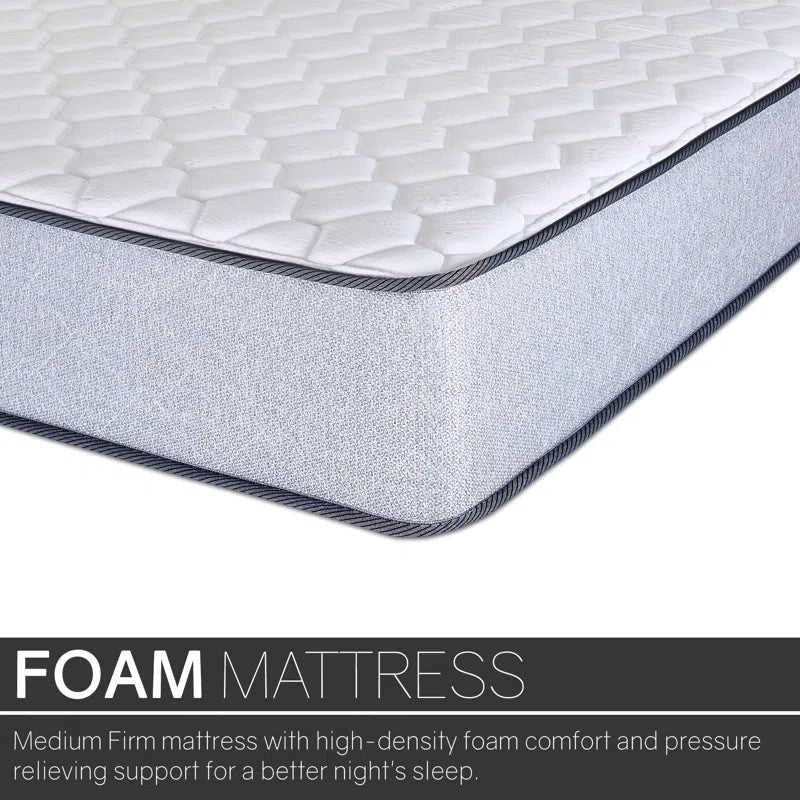 Wrinkle Memory Foam Ortho Plus Quilted Mattress - Furnishiaa -  - 