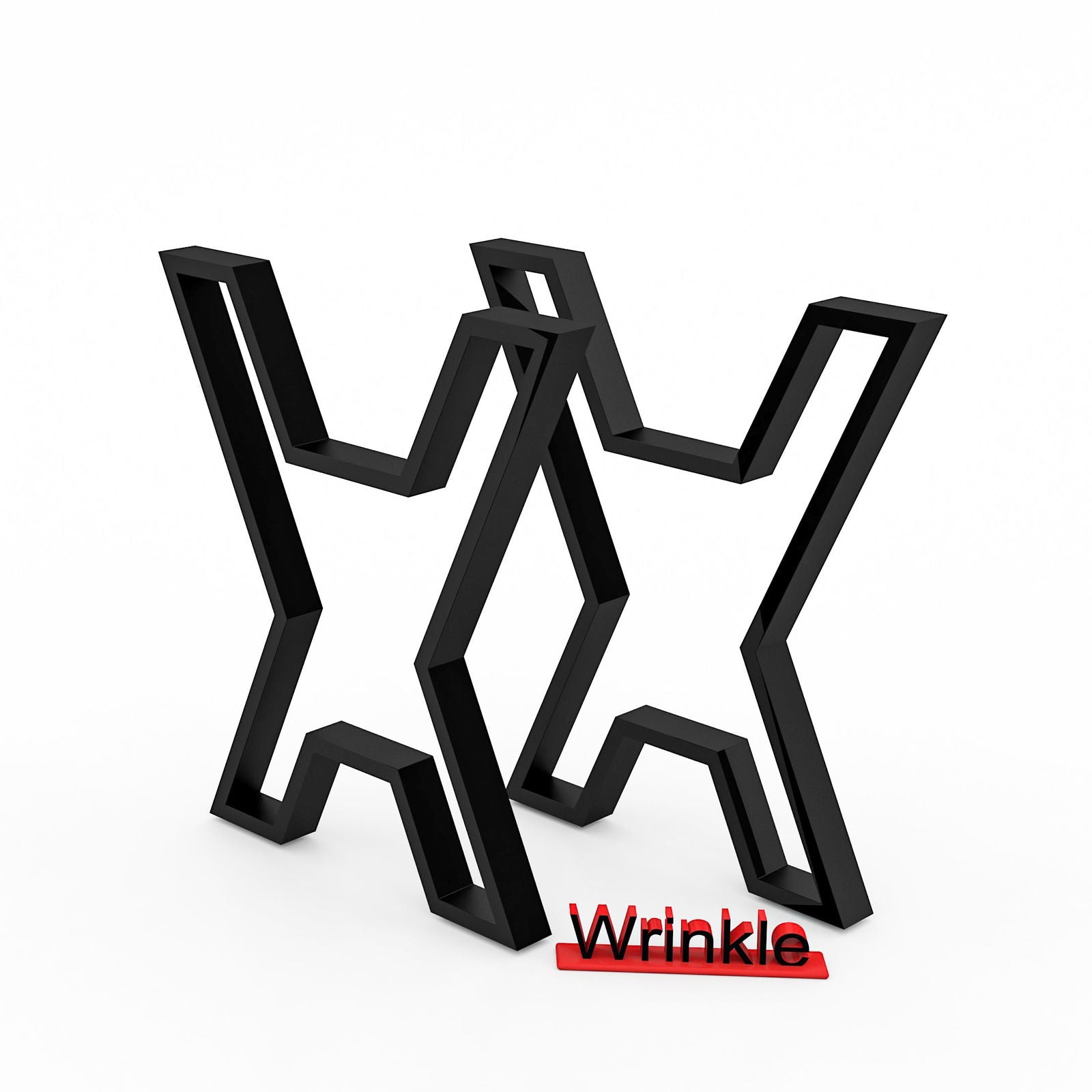 Wrinkle Metal/Iron legs For Table - Furnishiaa -  - 