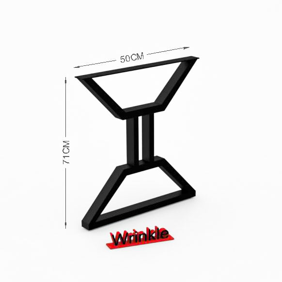 Wrinkle Metal/Iron legs For Table - Furnishiaa -  - 