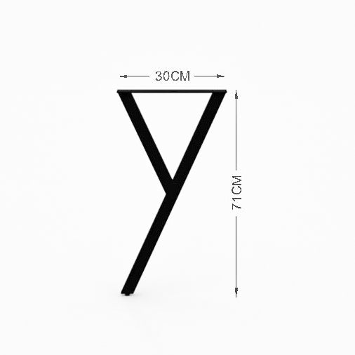 Wrinkle Metal/Iron legs For Table - Furnishiaa -  - 