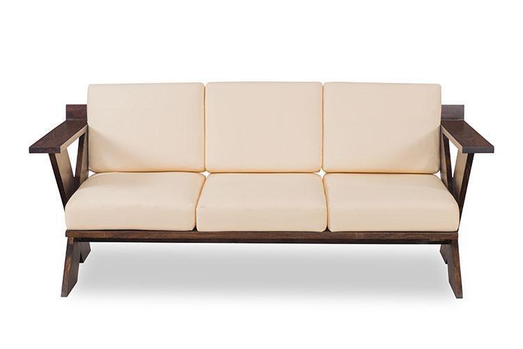 Wrinkle Sofa set Made With Solid Wood For Home & Office - Furnishiaa -  - 