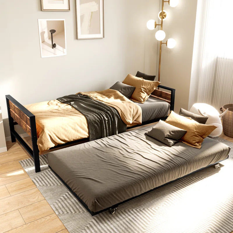 Furnishiaa Twin Daybed with Trundle – A Stylish and Functional Addition to Your Space