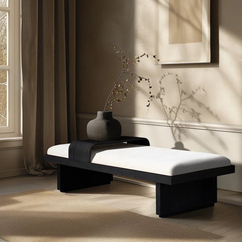 Furnishiaa solid sheesham wood Bench