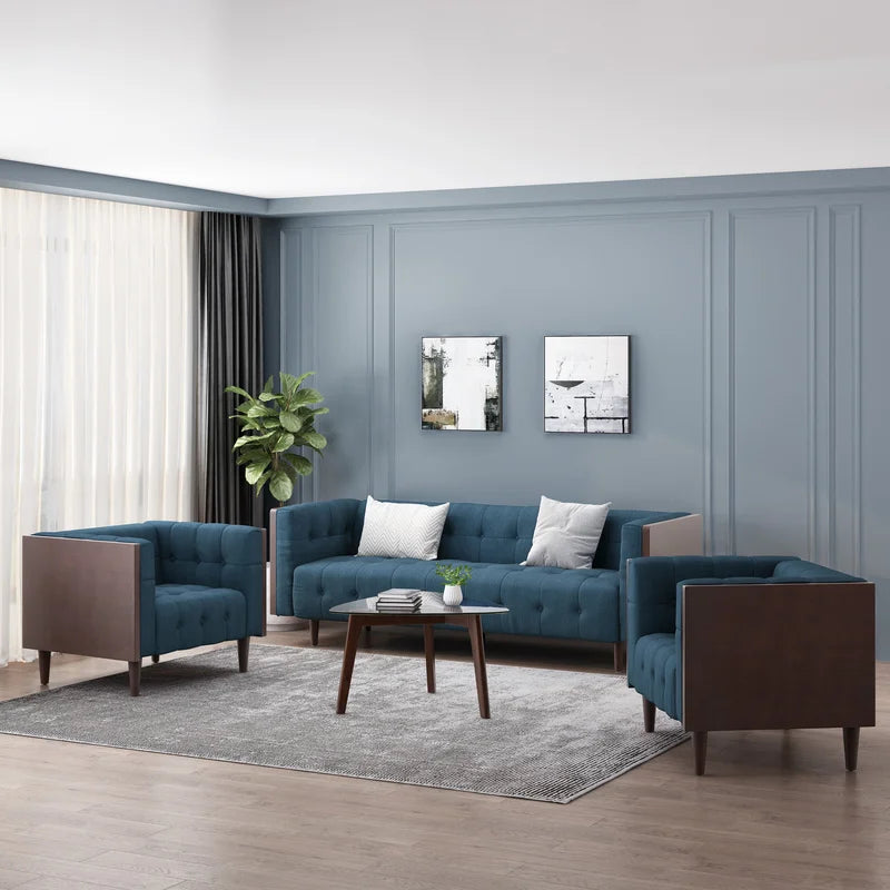 Furnishiaa Contemporary solid wood Living Room Set