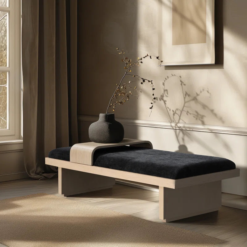 Furnishiaa solid sheesham wood Bench