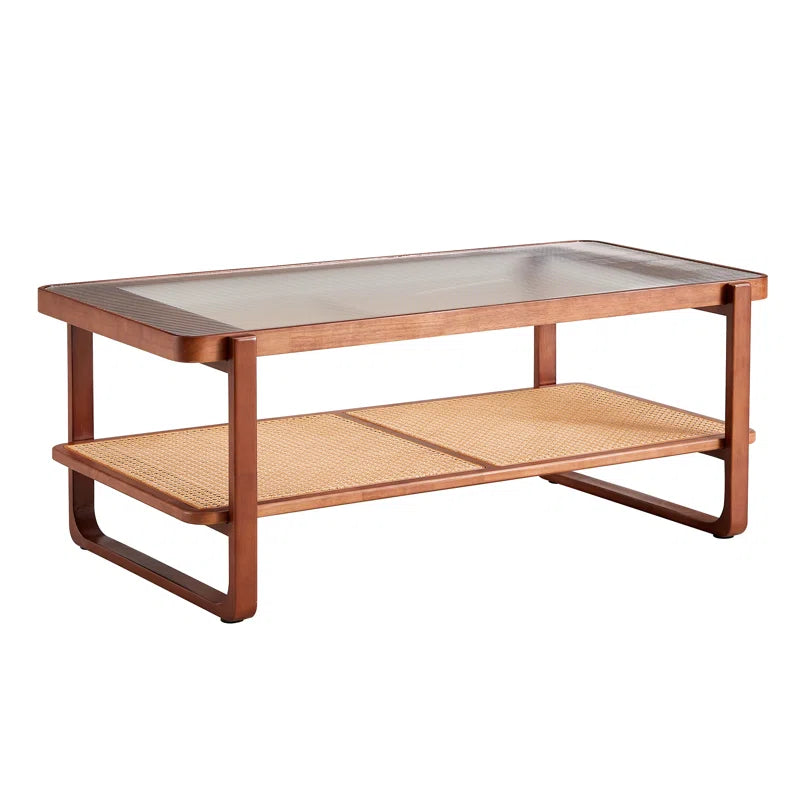 Furnishiaa Solid Sheesham Wood Square Coffee Table