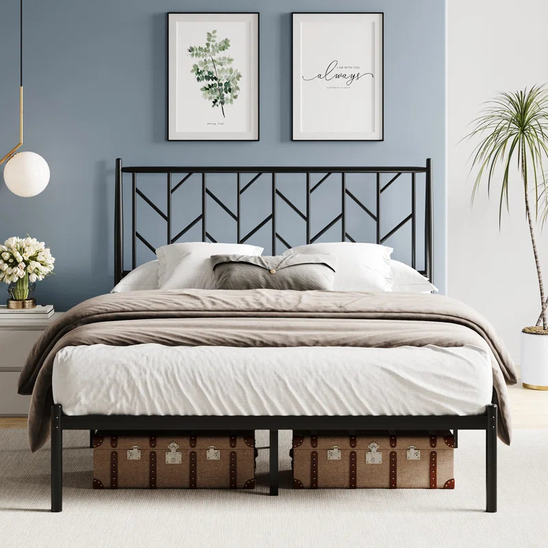 Furnishiaa Modern Platform Bed Frame