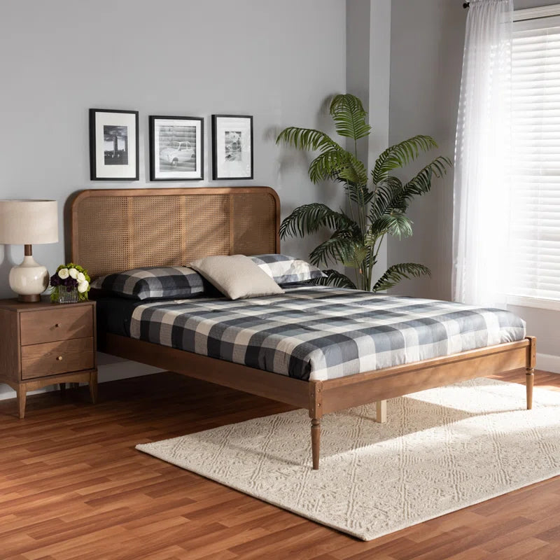 Furnishiaa Solid Wood Bed Without Storage