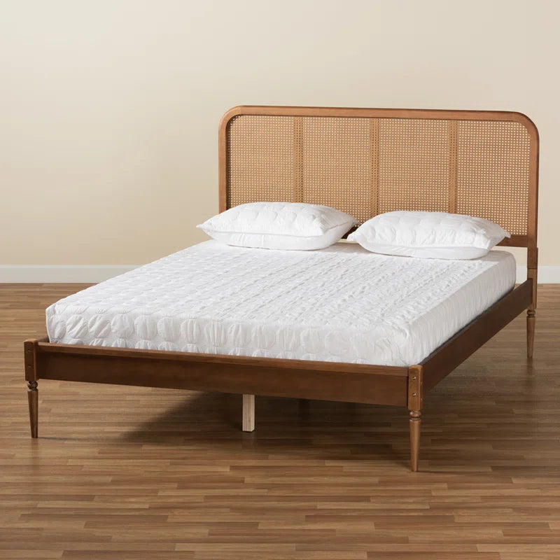 Furnishiaa Solid Wood Bed Without Storage