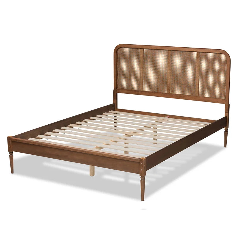 Furnishiaa Solid Wood Bed Without Storage