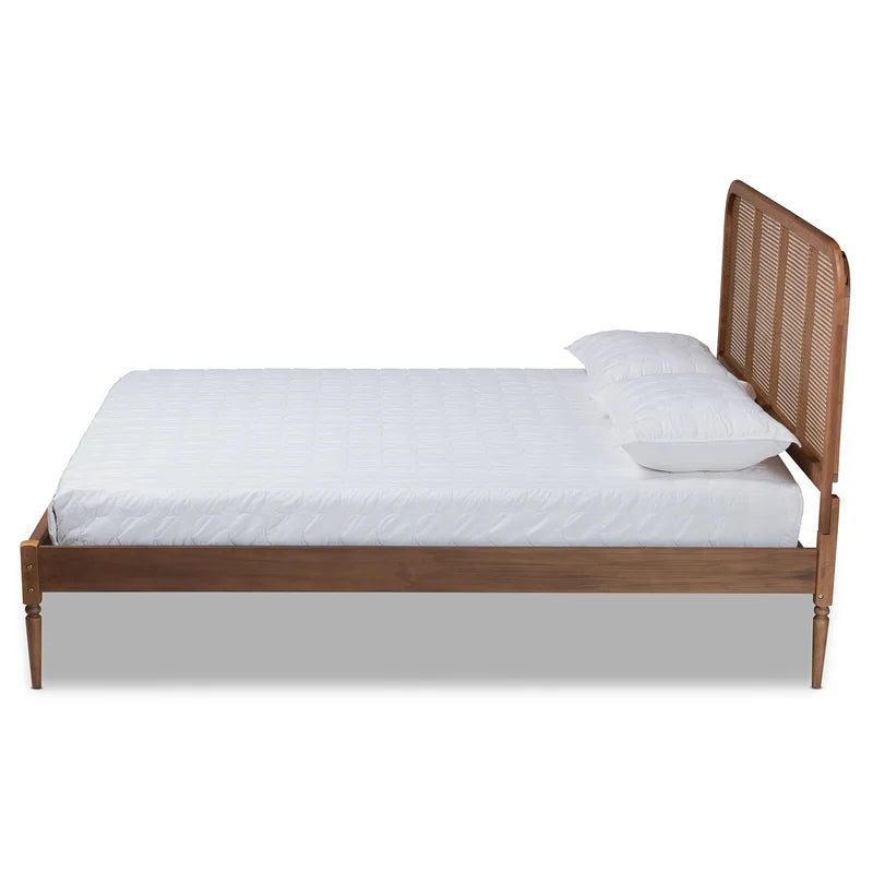 Furnishiaa Solid Wood Bed Without Storage