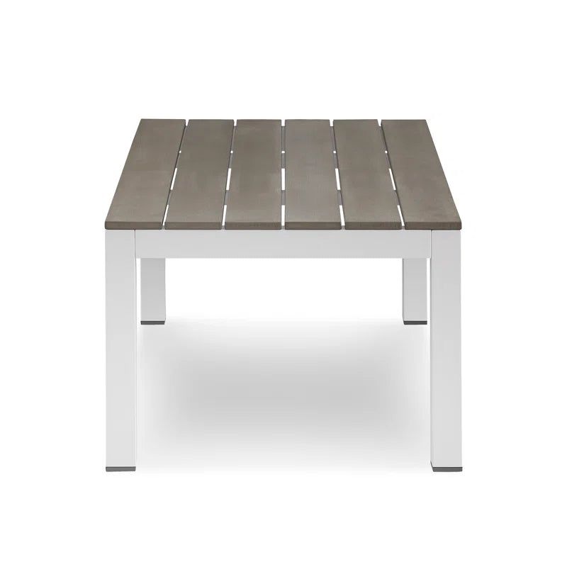 Furnishiaa 4-Piece Outdoor Conversation Sofa Set with metal frame