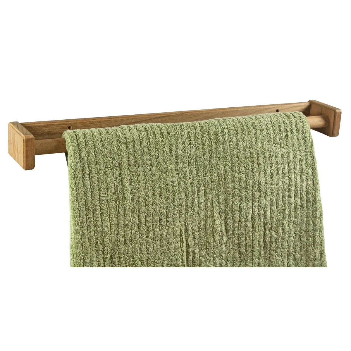 Furnishiaa Solid Sheesham Wood Towel Bar | Durable & Stylish Bathroom Accessory