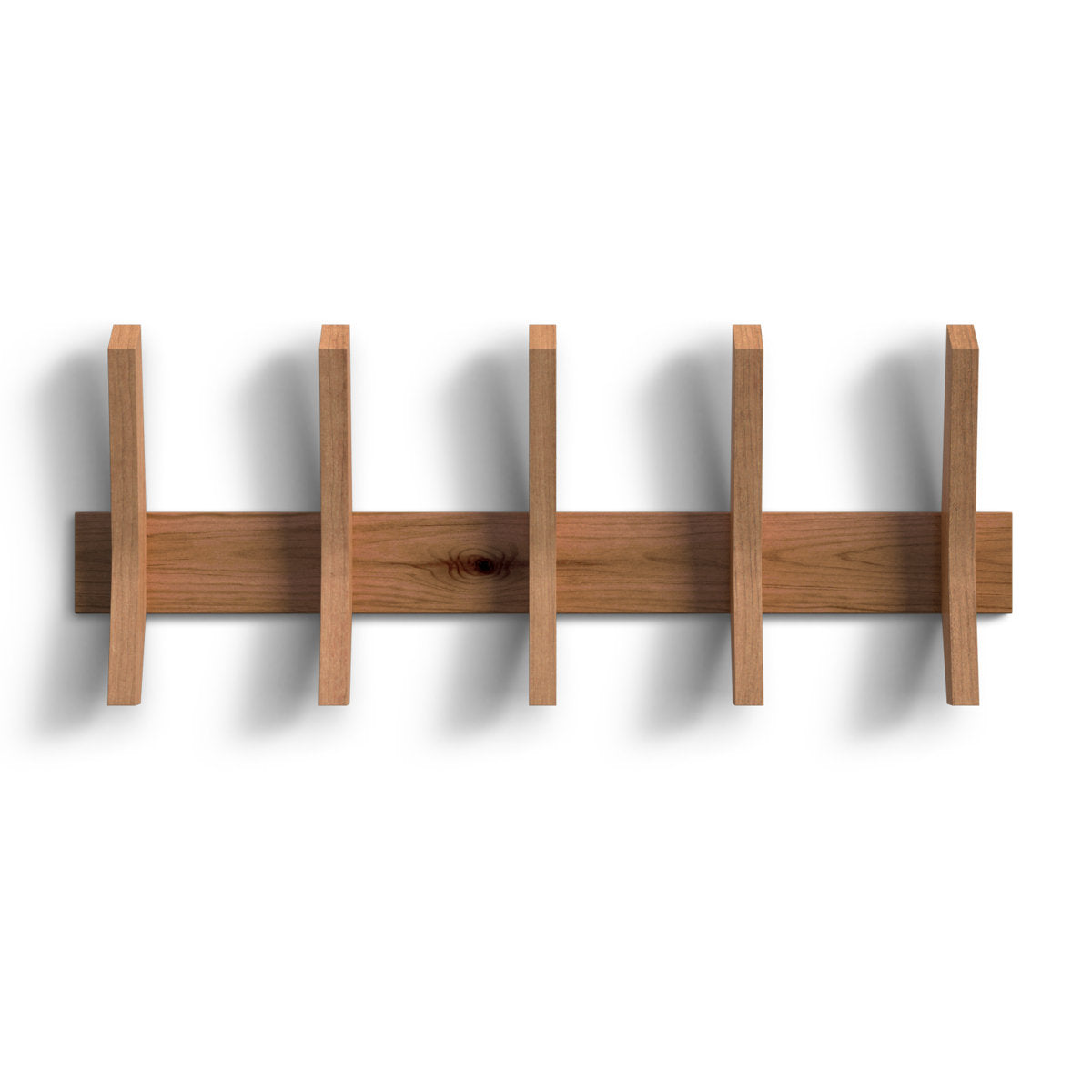 Furnishiaa 5-hook wall mounted coat rack - product gallery view 8