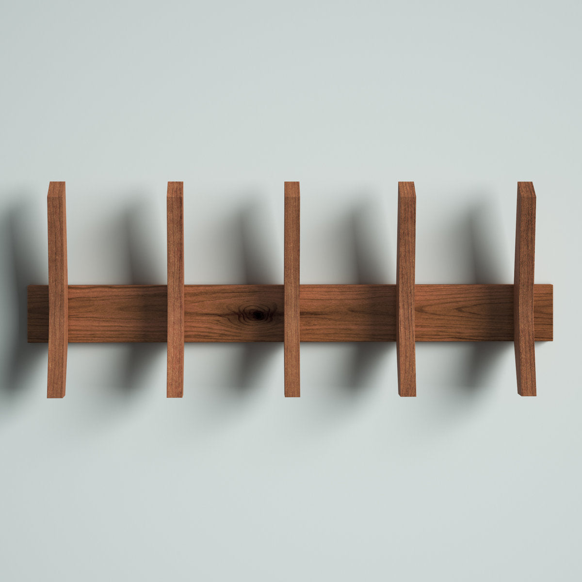 Furnishiaa 5-hook wall mounted coat rack - product gallery view 11