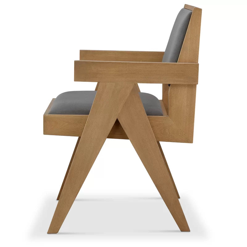 Furnishiaa Jeanneret-Inspired Accent Chair: A Nod to Iconic Design