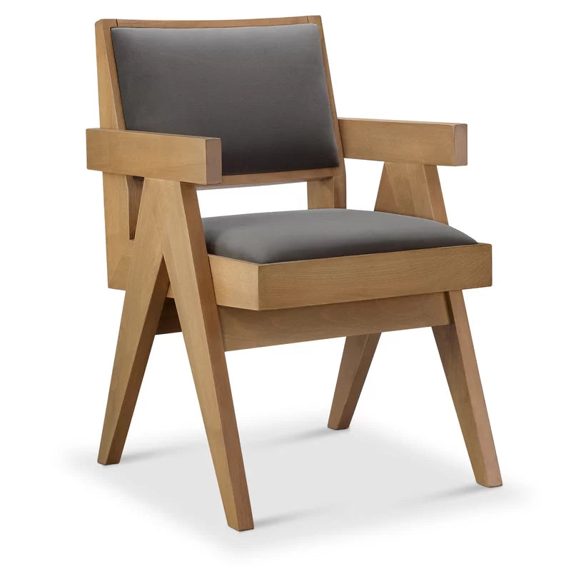 Furnishiaa Jeanneret-Inspired Accent Chair: A Nod to Iconic Design