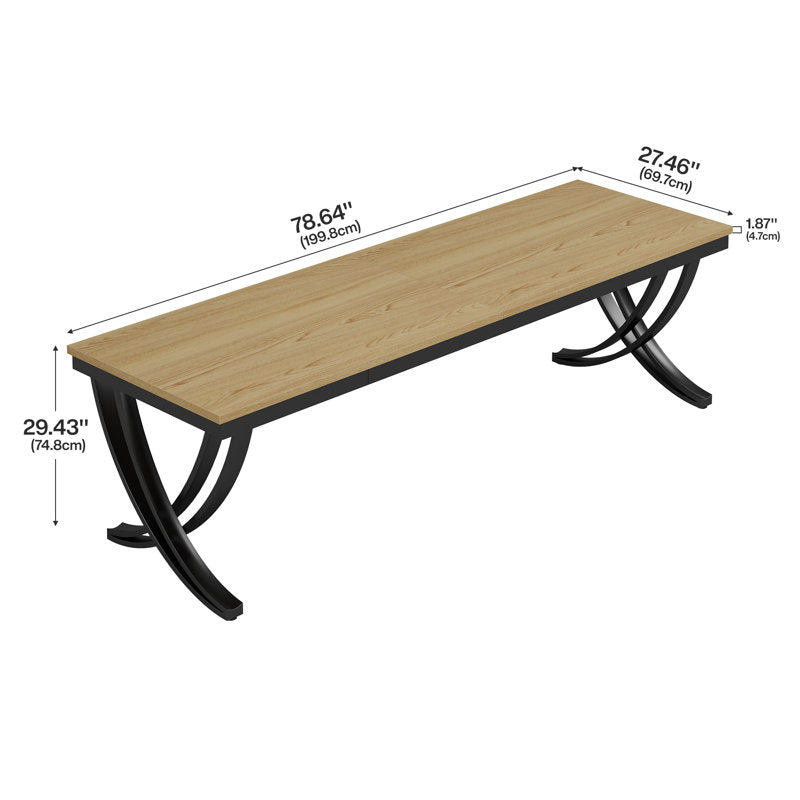 Industrial 2-person computer desk for two workstations — room view