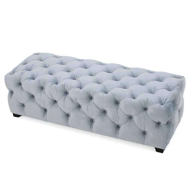 Furnishiaa Elegant Tufted Ottoman Bench