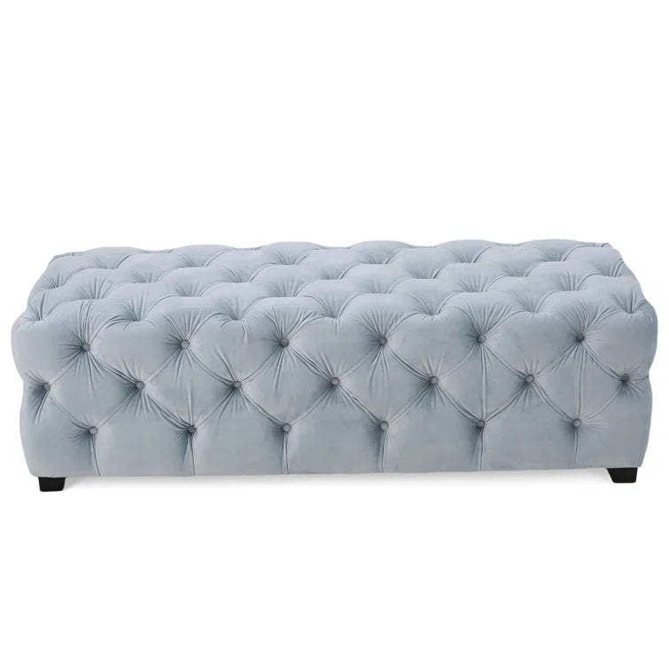 Furnishiaa Elegant Tufted Ottoman Bench