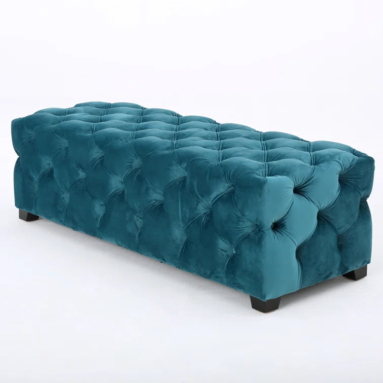Furnishiaa Elegant Tufted Ottoman Bench