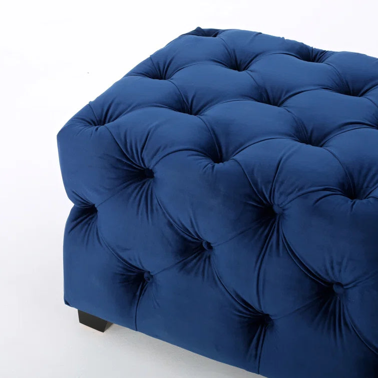 Furnishiaa Elegant Tufted Ottoman Bench